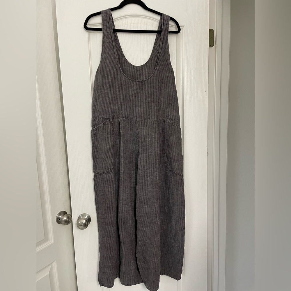 FLAX Pinstripe Jumper - Picture 2 of 13